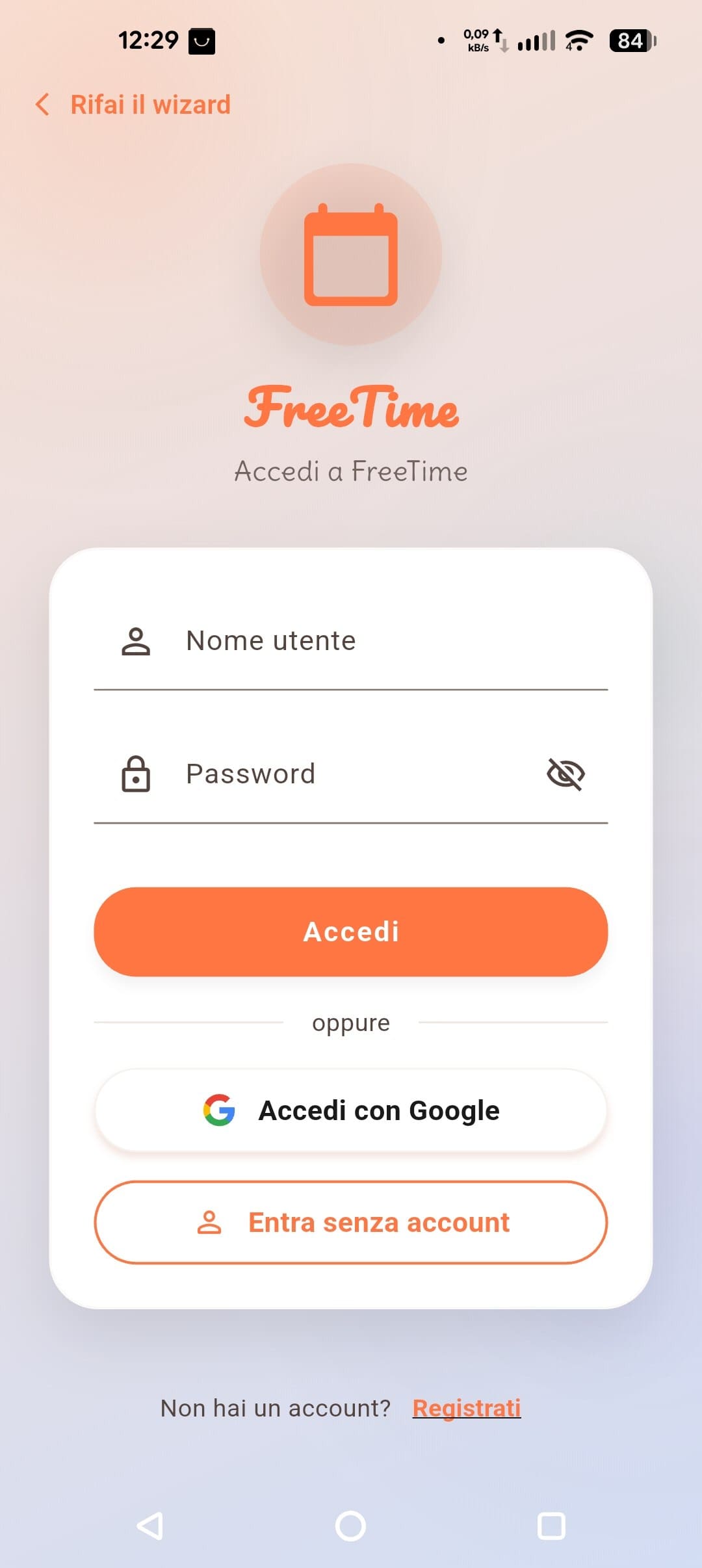 Configurazione Iniziale 4